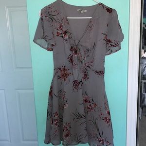 Purple flower Charlotte Russe dress